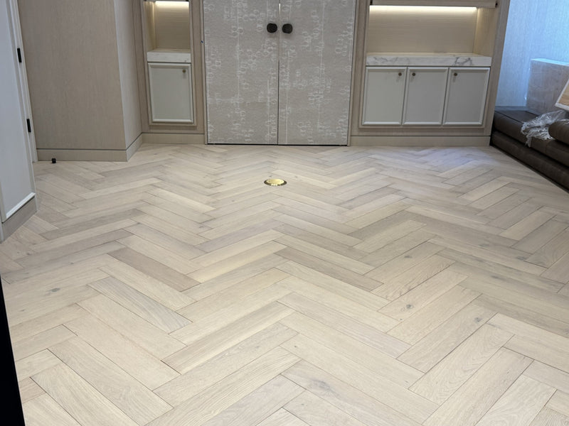 Herringbone Installation